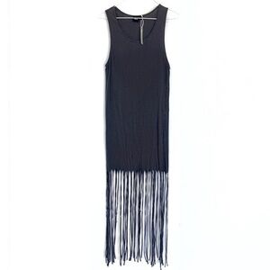 ASOS 90’s Acid Wash Fringe Tank Dress
